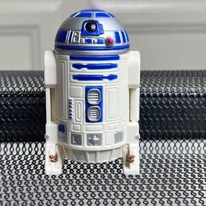 Vintage Applause LFL Princess Leia & R2D2 Star Wars Taco Bell Toy Figures, 1996